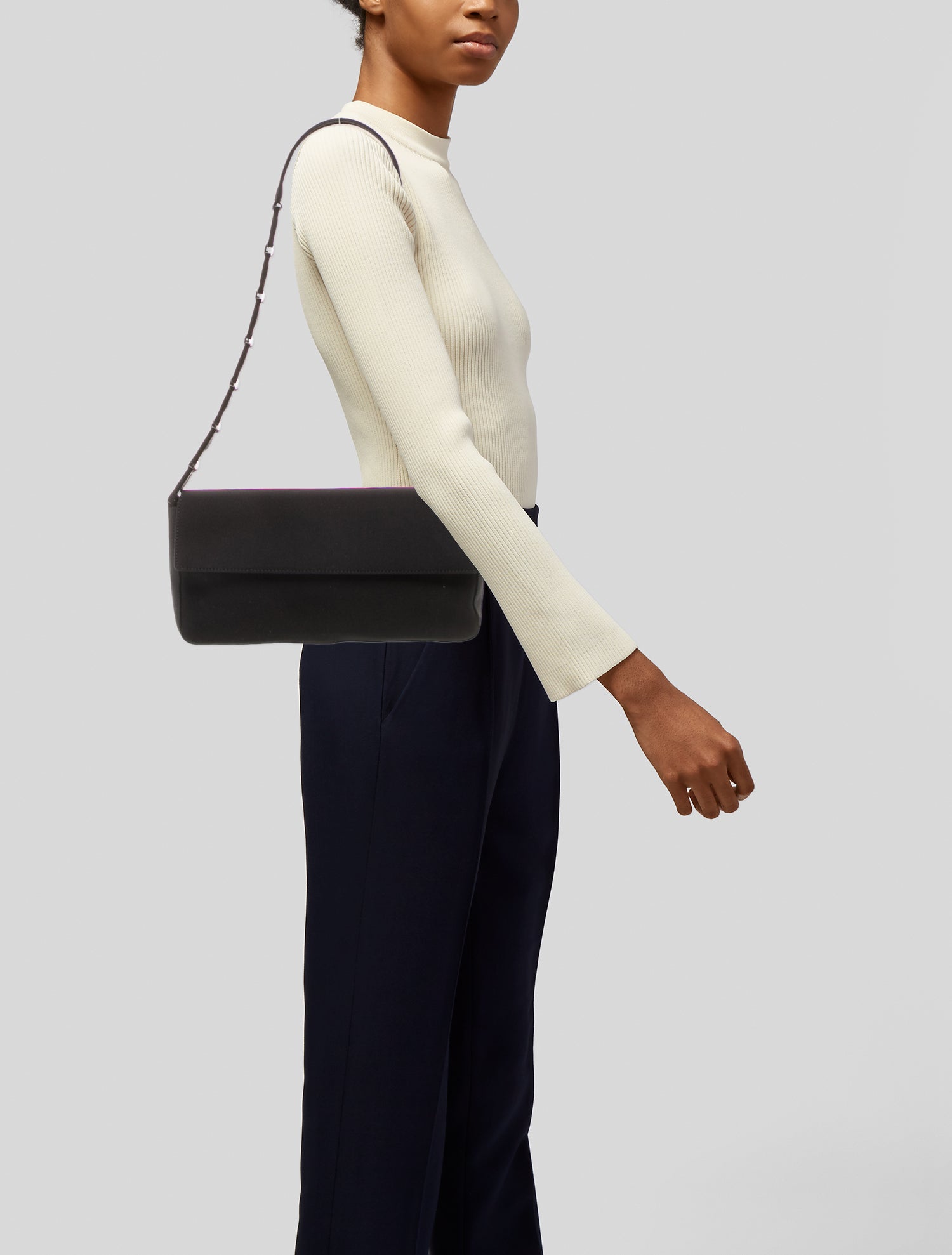 Salvatore Ferragamo Nylon Shoulder Bag