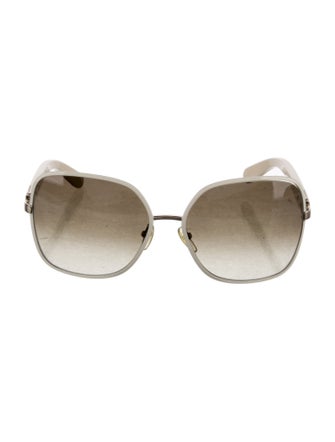 Salvatore Ferragamo Oversize Gradient Sunglasses