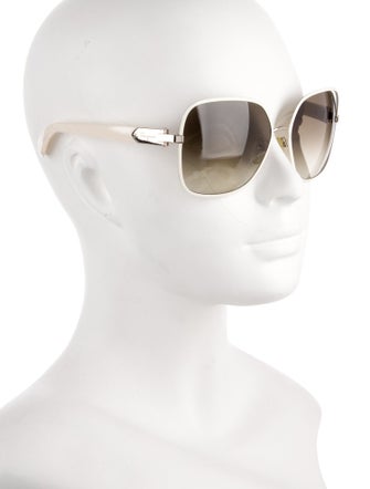 Salvatore Ferragamo Oversize Gradient Sunglasses