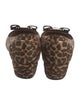 Salvatore Ferragamo Ponyhair Animal Print Pumps