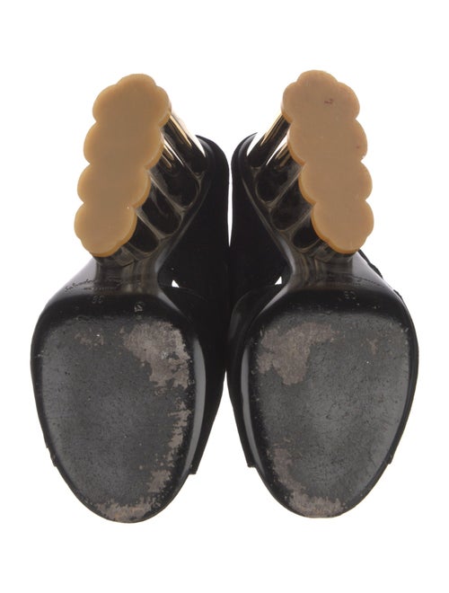 Salvatore Ferragamo Velvet Slides
