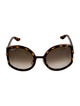 Salvatore Ferragamo Oversize Gradient Sunglasses