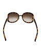 Salvatore Ferragamo Oversize Gradient Sunglasses
