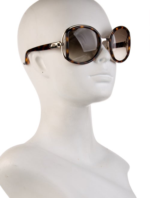 Salvatore Ferragamo Oversize Gradient Sunglasses