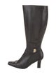 Salvatore Ferragamo Leather Riding Boots