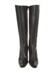 Salvatore Ferragamo Leather Riding Boots