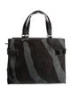 Salvatore Ferragamo Calf Hair Top Handle Bag