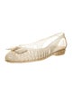 Salvatore Ferragamo PVC Glitter Accents Flats
