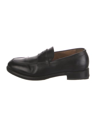 Salvatore Ferragamo Leather Monk Straps