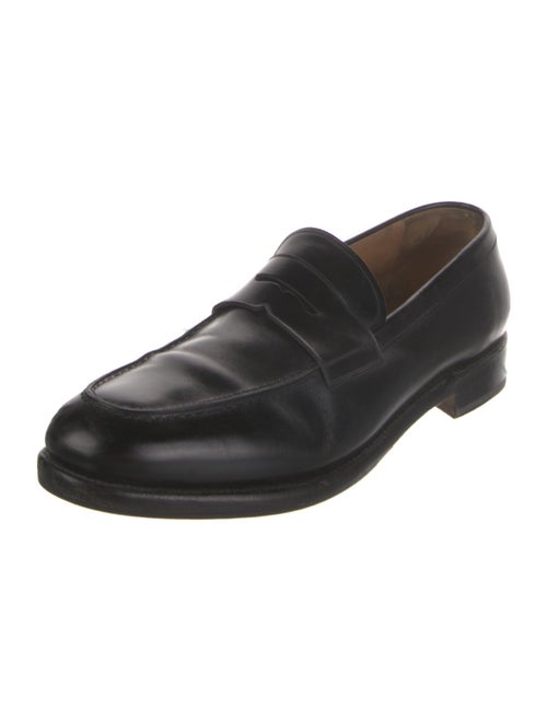 Salvatore Ferragamo Leather Monk Straps