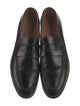 Salvatore Ferragamo Leather Monk Straps