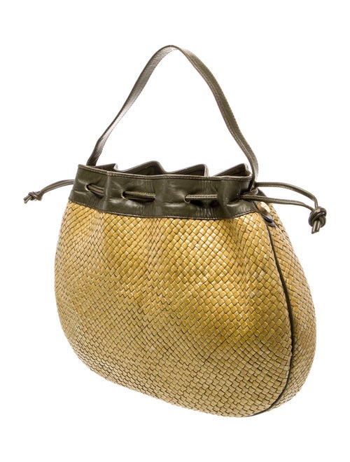 Salvatore Ferragamo Raffia Shoulder Bag