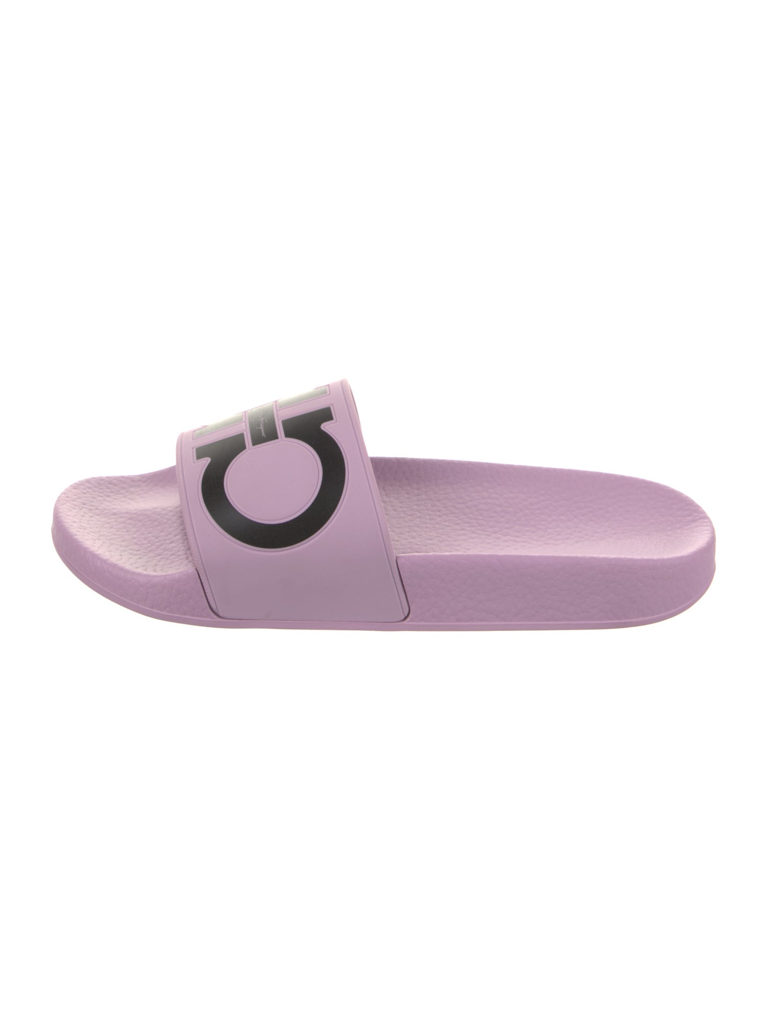 Salvatore Ferragamo Rubber Printed Slides