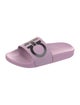 Salvatore Ferragamo Rubber Printed Slides
