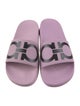 Salvatore Ferragamo Rubber Printed Slides