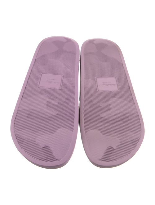 Salvatore Ferragamo Rubber Printed Slides