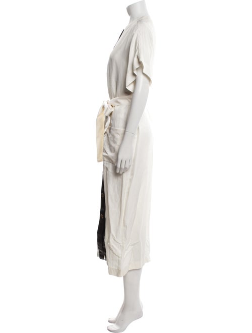 Salvatore Ferragamo Silk Long Dress