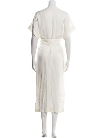 Salvatore Ferragamo Silk Long Dress