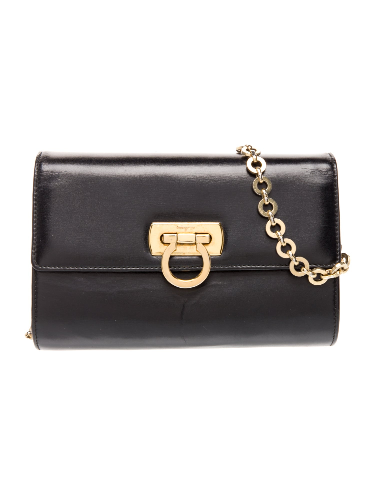 Salvatore Ferragamo Leather Shoulder Bag