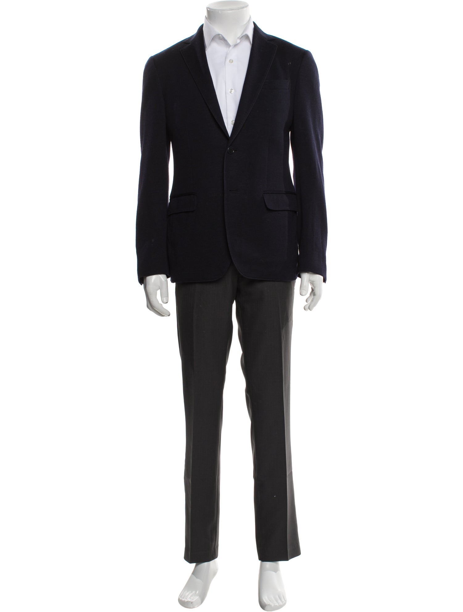 Salvatore Ferragamo Wool Overcoat