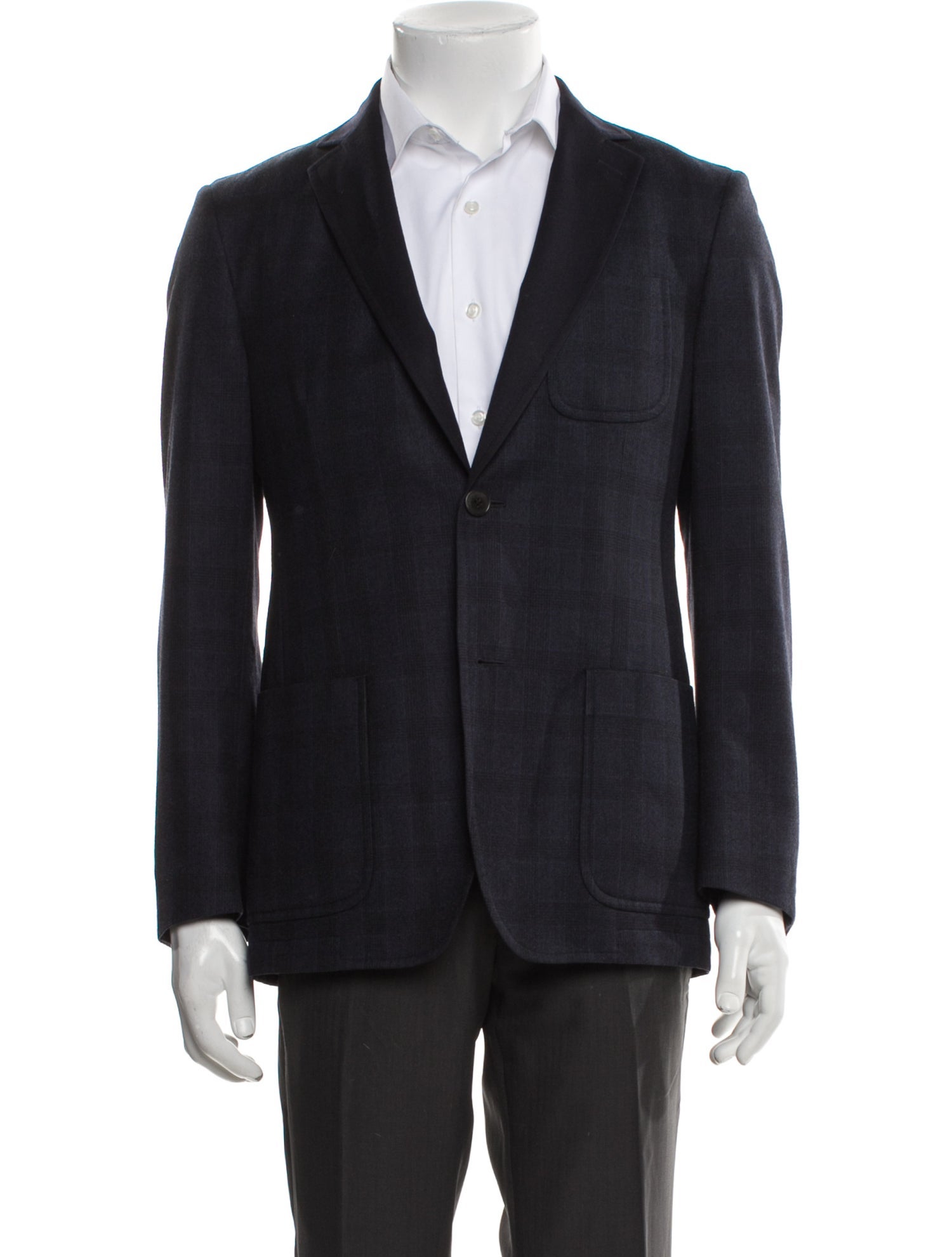 Salvatore Ferragamo Wool Peacoat