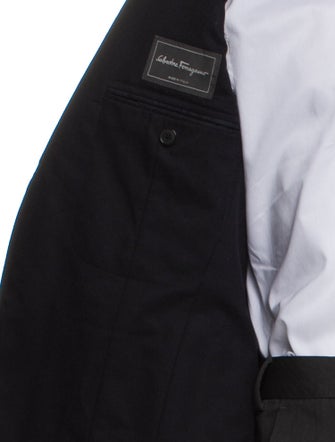 Salvatore Ferragamo Wool Peacoat