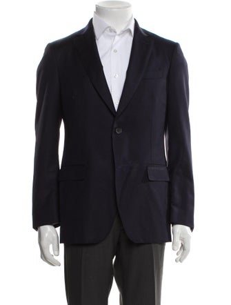 Salvatore Ferragamo Wool Moto Jacket