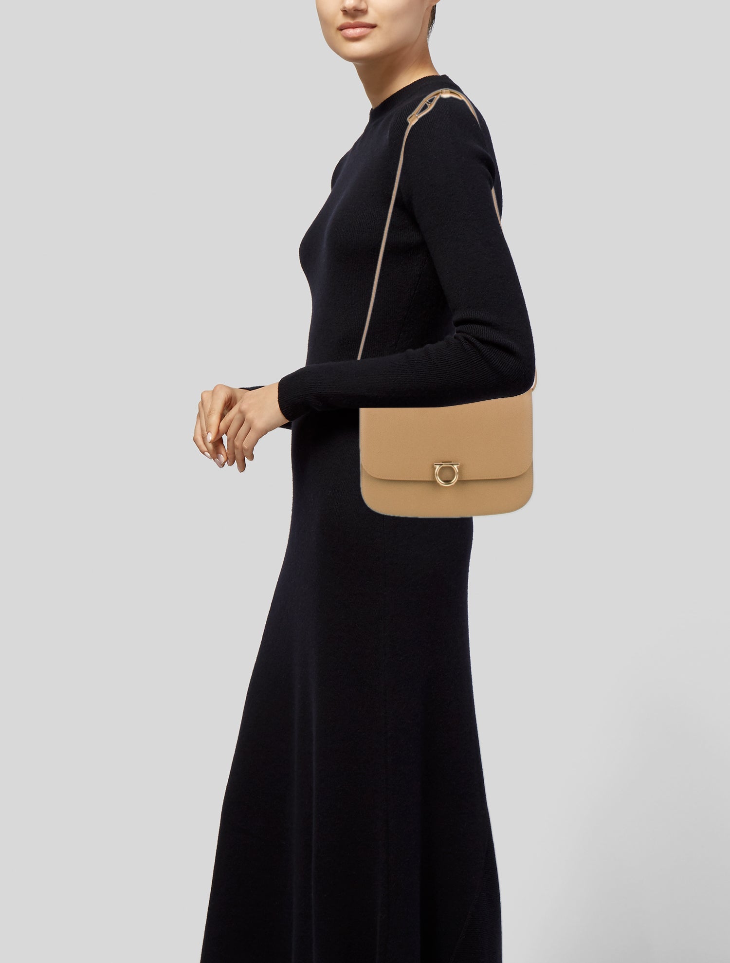 Salvatore Ferragamo Leather Shoulder Bag