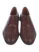 Salvatore Ferragamo Leather Braided Accents Oxfords