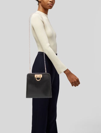 Salvatore Ferragamo Gancio Shoulder Bag