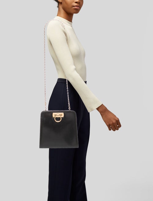 Salvatore Ferragamo Gancio Shoulder Bag
