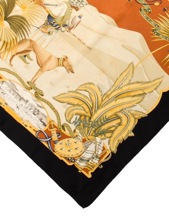 Salvatore Ferragamo Silk Printed Scarf