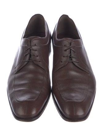 Salvatore Ferragamo Leather Derby Shoes