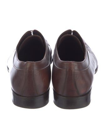 Salvatore Ferragamo Leather Derby Shoes