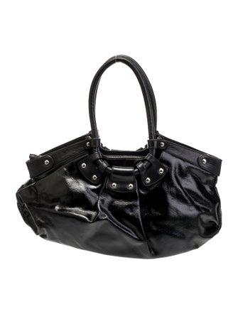 Salvatore Ferragamo Patent Leather Shoulder Bag