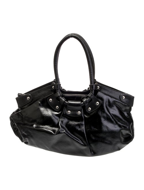 Salvatore Ferragamo Patent Leather Shoulder Bag