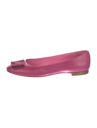 Salvatore Ferragamo Leather Ballet Flats