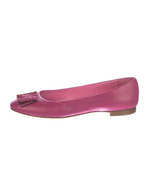 Salvatore Ferragamo Leather Ballet Flats