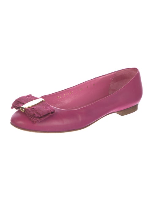 Salvatore Ferragamo Leather Ballet Flats