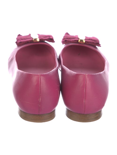 Salvatore Ferragamo Leather Ballet Flats