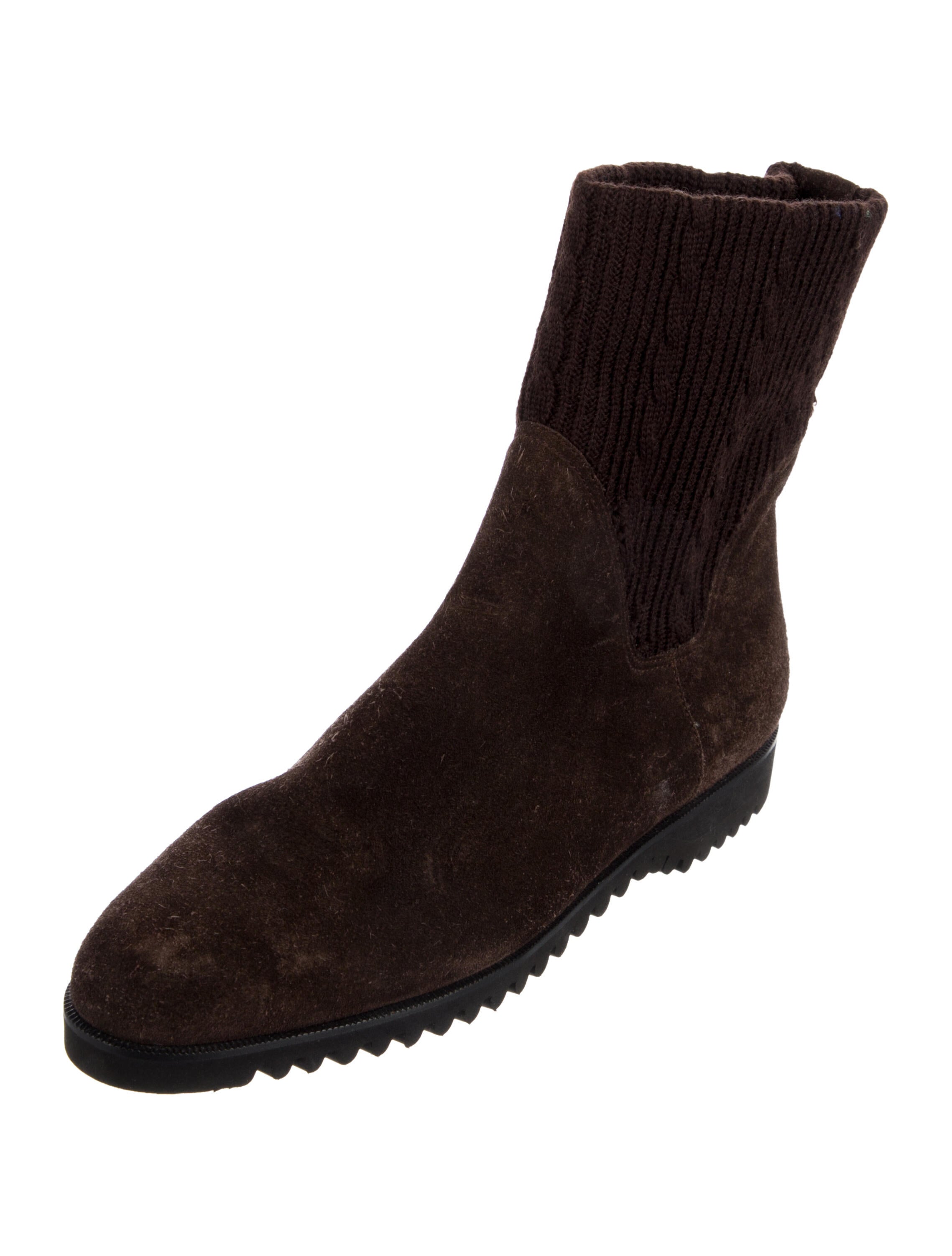 Salvatore Ferragamo Suede Chelsea Boots