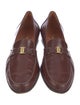 Salvatore Ferragamo Horsebit Accent Leather Loafers