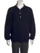 Salvatore Ferragamo Collar Long Sleeve Polo Sweater