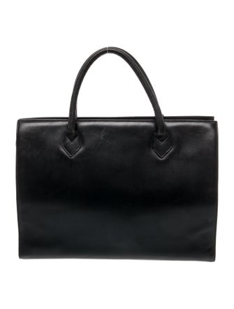 Salvatore Ferragamo Leather Top Handle Bag