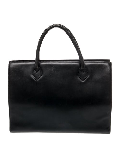 Salvatore Ferragamo Leather Top Handle Bag