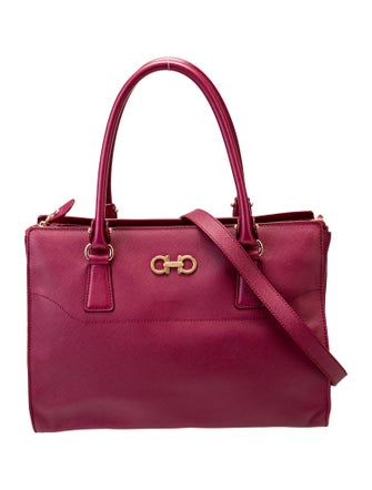 Salvatore Ferragamo Saffiano Leather Tote