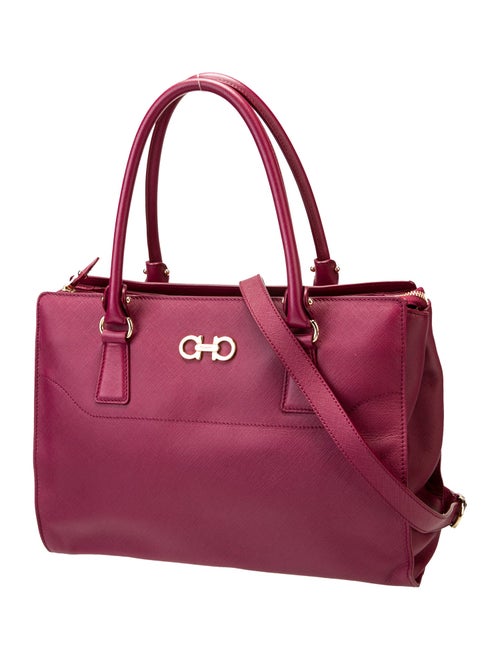 Salvatore Ferragamo Saffiano Leather Tote