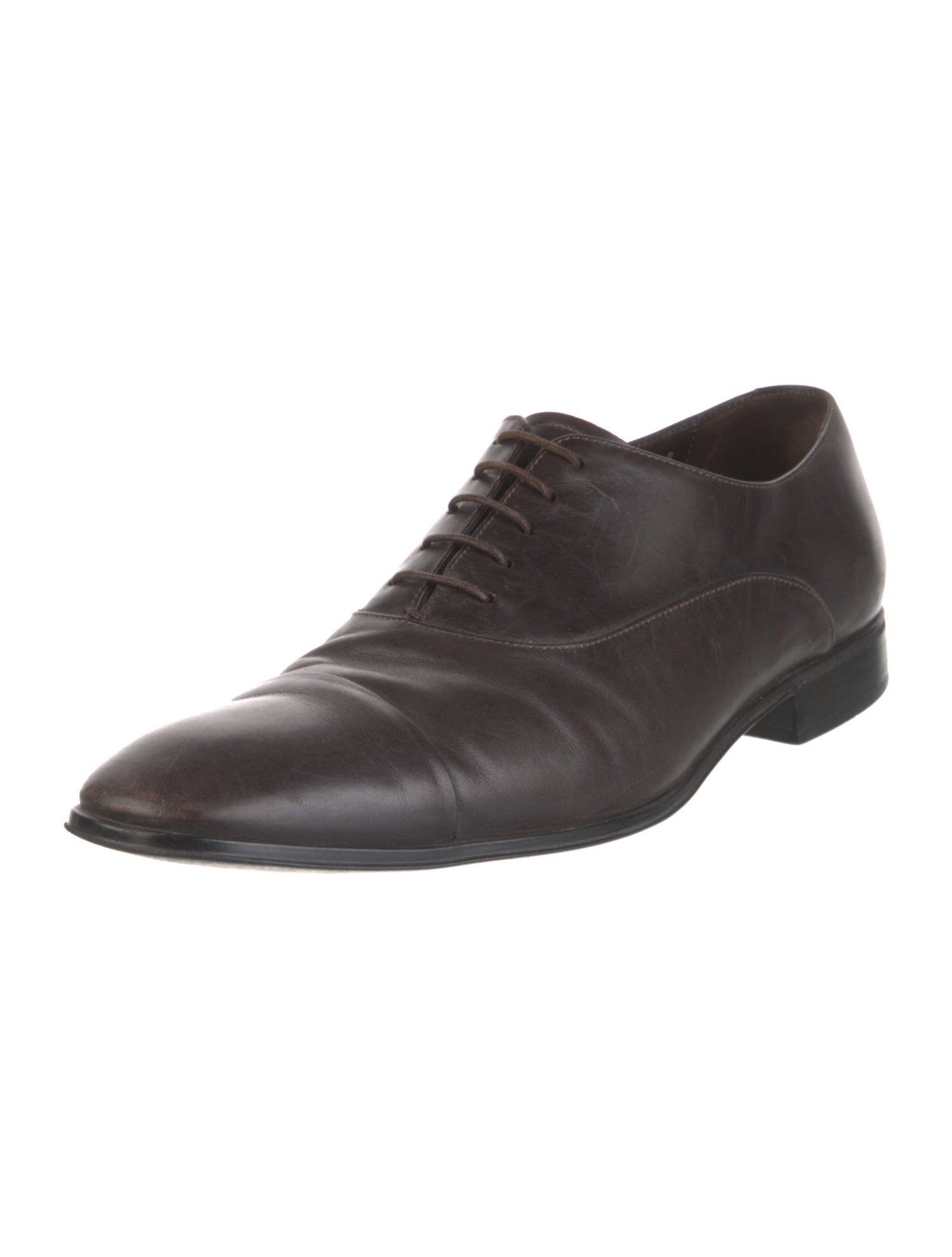 Salvatore Ferragamo Leather Oxfords