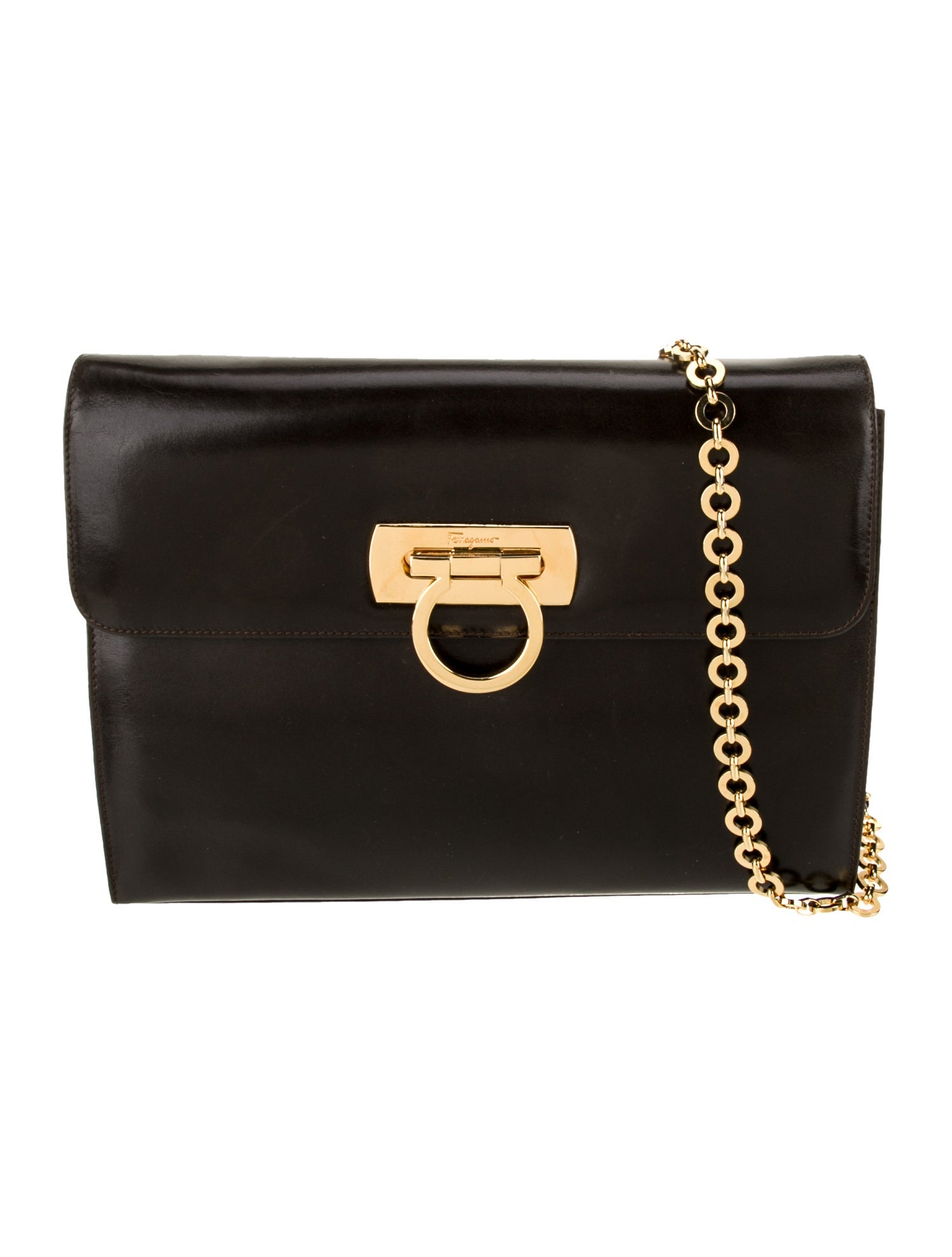 Salvatore Ferragamo Leather Shoulder Bag
