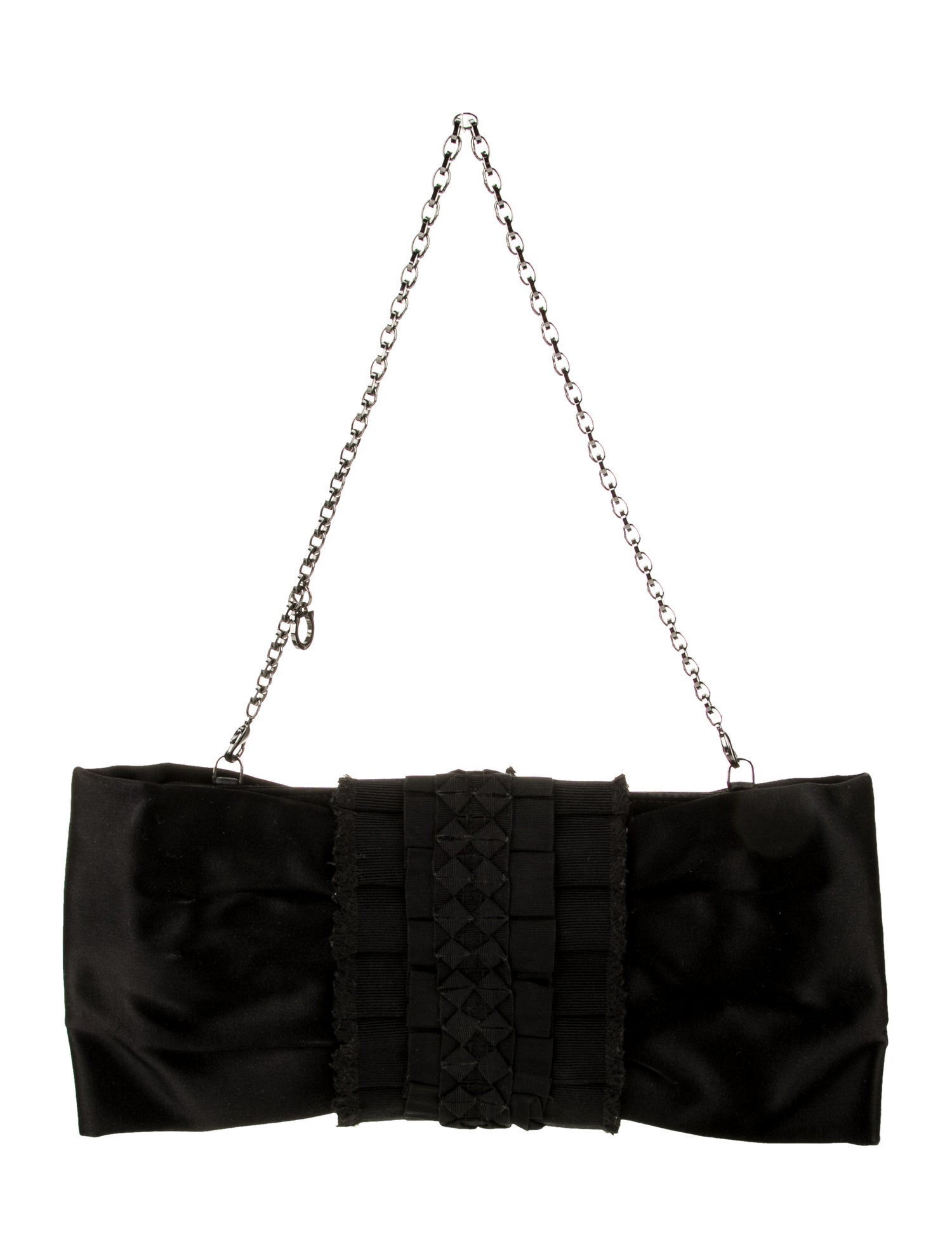 Salvatore Ferragamo Satin Evening Bag